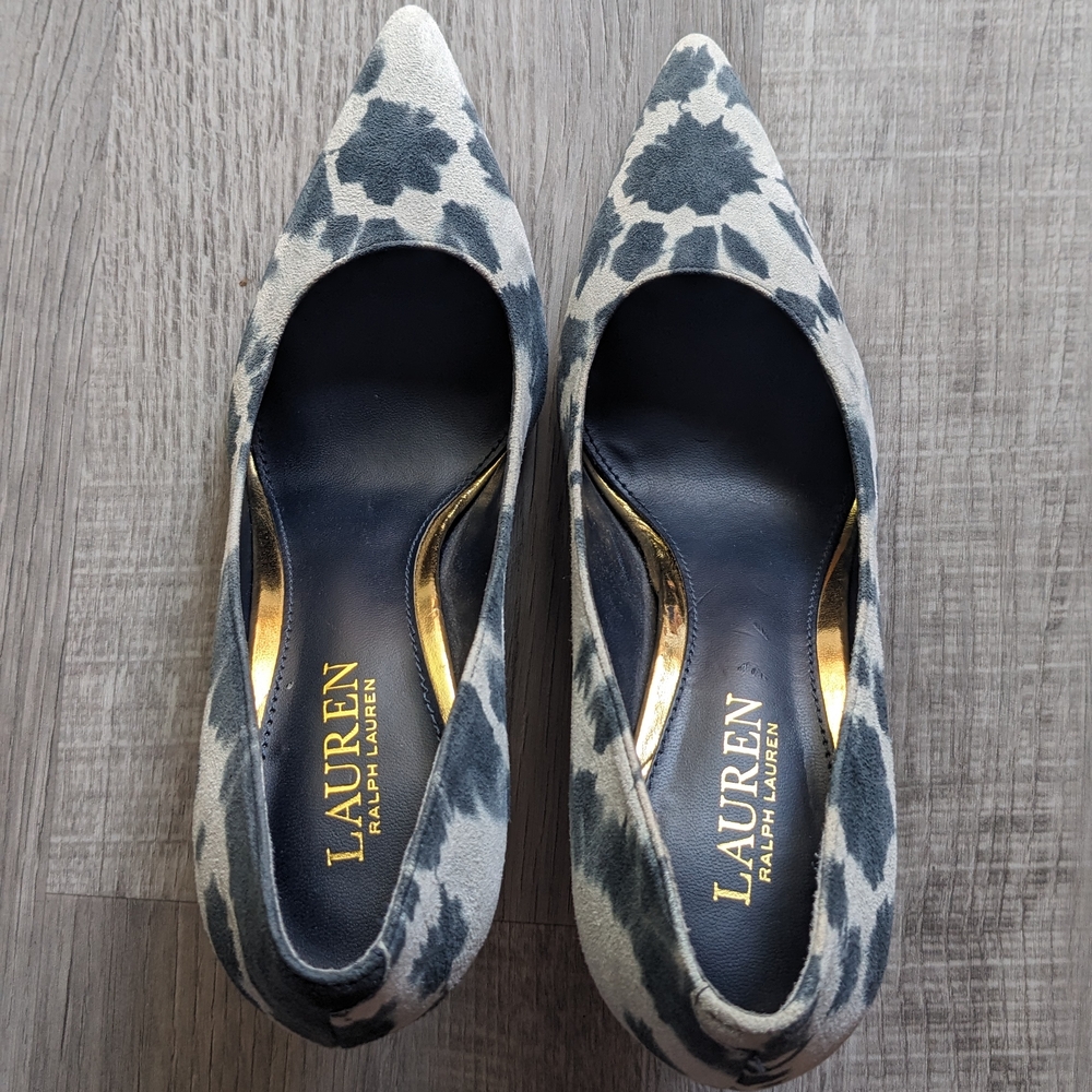 Ralph Lauren Tie Dye Heels